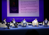 Δύο πρώην πρωθυπουργοί στην παρουσίαση του βιβλίου του Άδωνι Γεωργιάδη.