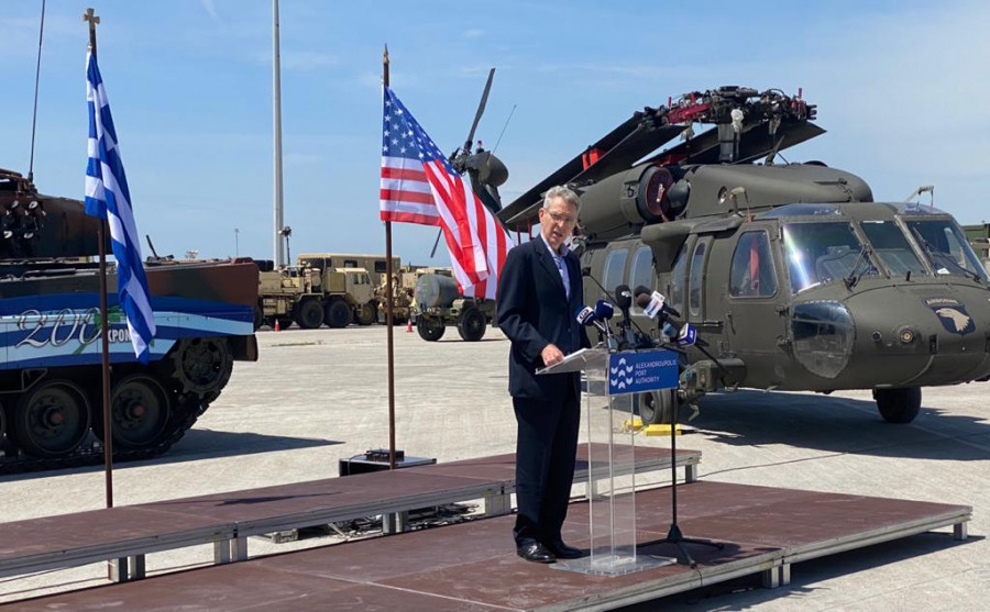 Πάιατ: Στρατηγική η δέσμευση των ΗΠΑ στη Βόρεια Ελλάδα