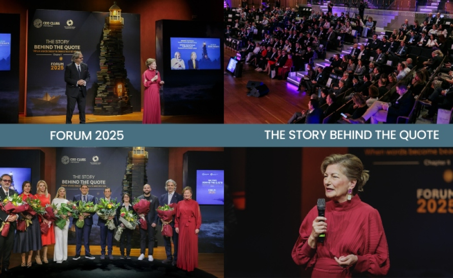 Δυναμική παρουσία στο 34ο Φόρουμ του CEO Clubs Greece