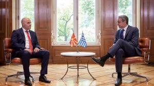 Μητσοτάκης: Η Ελλάδα υποστηρίζει την ενταξιακή πορεία της Β. Μακεδονίας