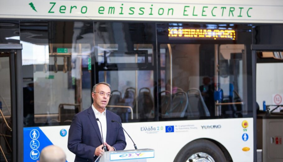 Χ. Σταϊκούρας: Πατάμε γκάζι στην ολοκλήρωση ενός ολοκληρωμένου σχεδίου για ανανέωση του στόλου των λεωφορείων της χώρας