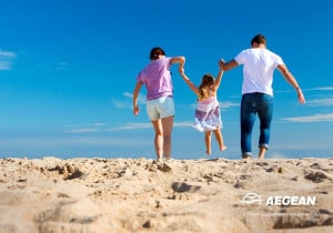 Aegean: Αυτό το καλοκαίρι τα παιδιά ταξιδεύουν δωρεάν με το Summer Family Deal