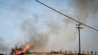 ΔΕΔΔΗΕ: Στο σημείο της εξέλιξης της φωτιάς εντοπίζονται τα προβλήματα ηλεκτροδότησης