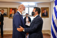 Τι συζητήθηκε στη συνάντηση Ζάεφ - Δένδια