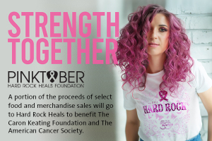 Hard Rock Cafe Athens: Ανακοινώνει την ετήσια καμπάνια για το PINKTOBER