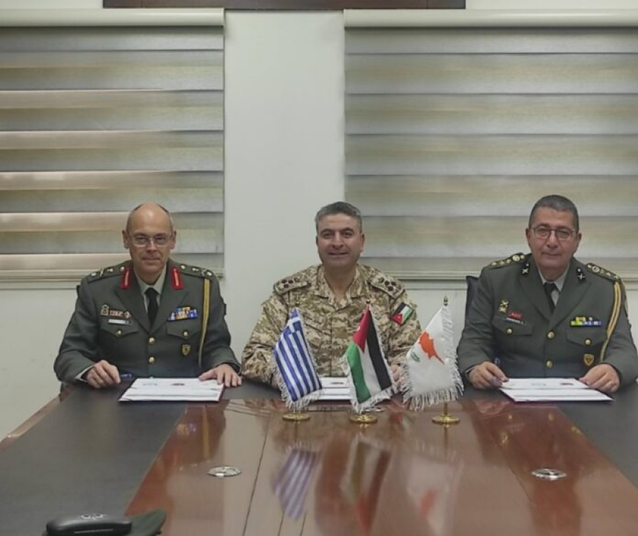 ΓΕΕΘΑ: Υπεγράφη το «Κοινό Σχέδιο Δράσης Ελλάδας – Κύπρου – Ιορδανίας» για το 2024