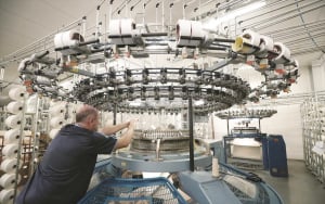 Οριακή άνοδος στην ευρωπαϊκή κλωστοϋφαντουργία στο εξάμηνο