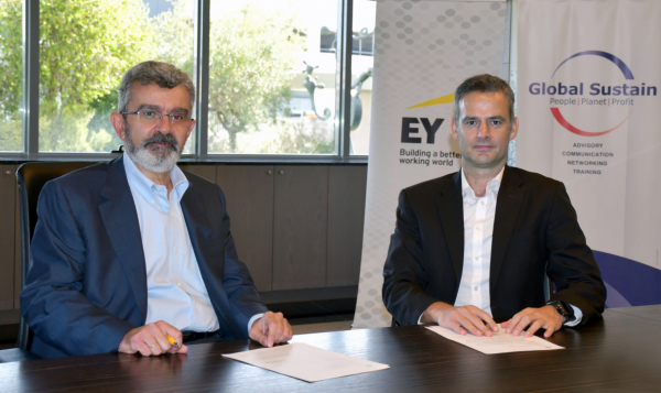 EY Ελλάδος &amp; Global Sustain: Συμφωνία στον τομέα συμβουλευτικών υπηρεσιών βιώσιμης ανάπτυξης