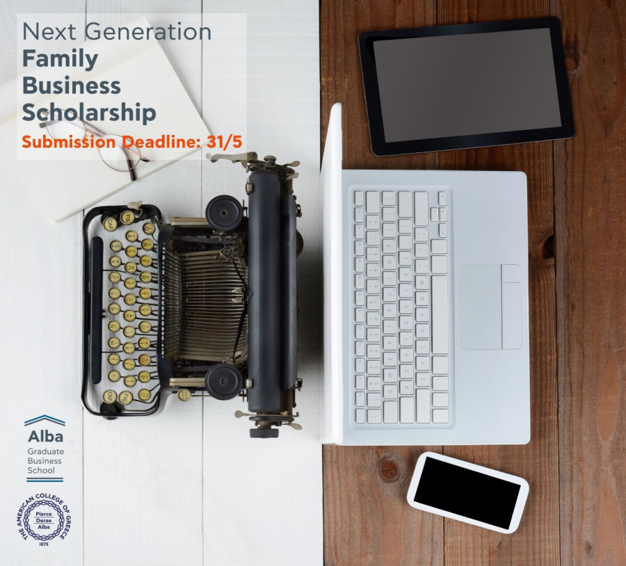 Υποτροφίες για την Υποστήριξη Οικογενειακών Επιχειρήσεων από το Alba Graduate Business School