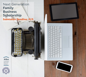 Υποτροφίες για την Υποστήριξη Οικογενειακών Επιχειρήσεων από το Alba Graduate Business School