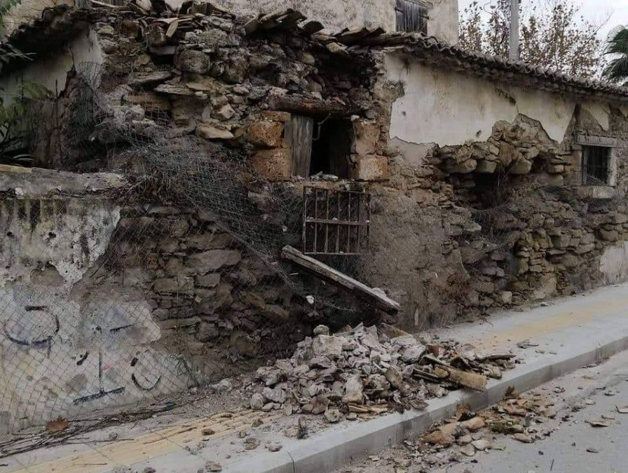 Ζάκυνθος: Ζημιές στο Μετόχι του Αγίου Διονυσίου μετά τα 3,7 Ρίχτερ