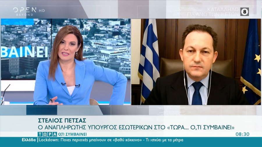 Πέτσας: Δεν αποκλείεται τίποτα για το Πάσχα