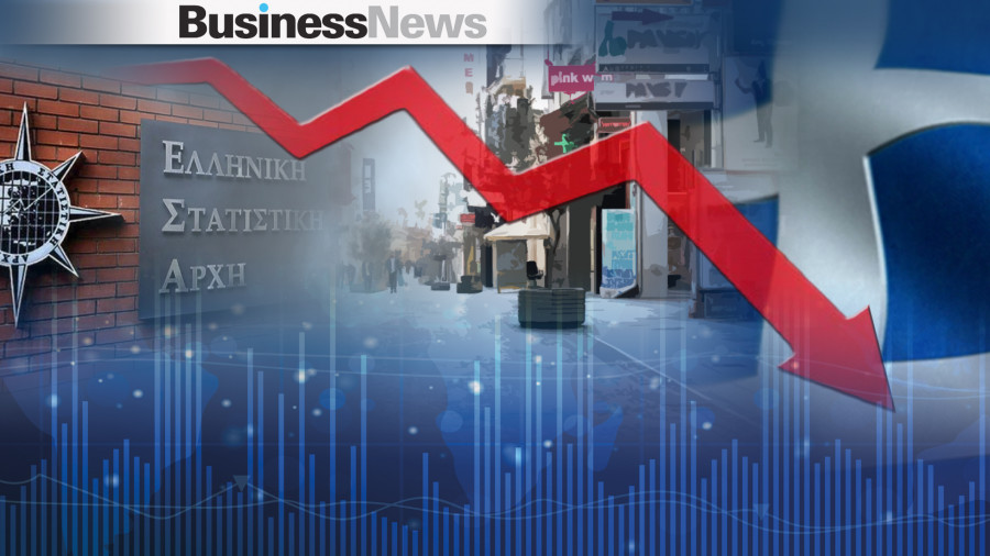 ΕΛΣΤΑΤ: Η πανδημία "ροκάνισε" τζίρο 1,82 δισ. ευρώ από τις ελληνικές επιχειρήσεις τον Φεβρουάριο