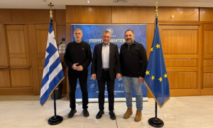 Συνάντηση Μώραλη – Βρούτση, στο επίκεντρο οι αθλητικές εγκαταστάσεις του Πειραιά