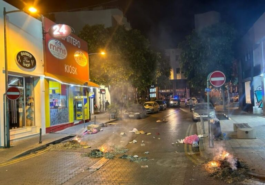 Κύπρος: Σε 13 συλλήψεις προχώρησε η Αστυνομία μετά τα χθεσινοβραδινά επεισόδια στη Λεμεσό