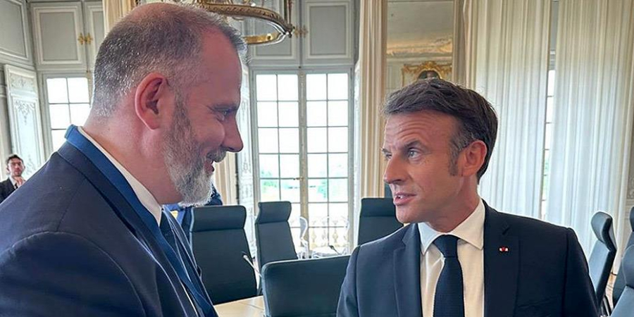 Λάμπρος Μπίσαλας (Sunlight): Στο Choose France Summit στις Βερσαλλίες - Τι συζήτησε με τον Μακρόν