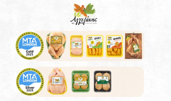 Αγγελάκης ΑΕ: Οκτώ νέες διακρίσεις στα Mediterranean Taste Awards 2025
