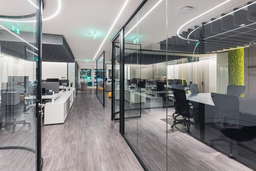 Άποψη των γραφείων της εταιρείας