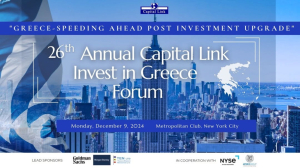Capital Link Forum: Ενίσχυση των ελληνοαμερικανικών οικονομικών σχέσεων