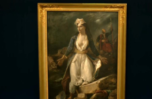 «Η Ελλάδα στα ερείπια του Μεσολογγίου» - Ο εμβληματικός πίνακας του Ντελακρουά εκτίθεται έως τέλος Νοεμβρίου στο Ξενοκράτειο Αρχαιολογικό Μουσείο Μεσολογγίου