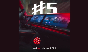 Η smart #5 κερδίζει το βραβείο "Red Dot" για το διαισθητικό της Human-Machine Interface