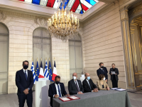 Μητσοτάκης - Μακρόν: Αναβάθμιση αμυντικής συνεργασίας και 3+1 φρεγάτες Belharra