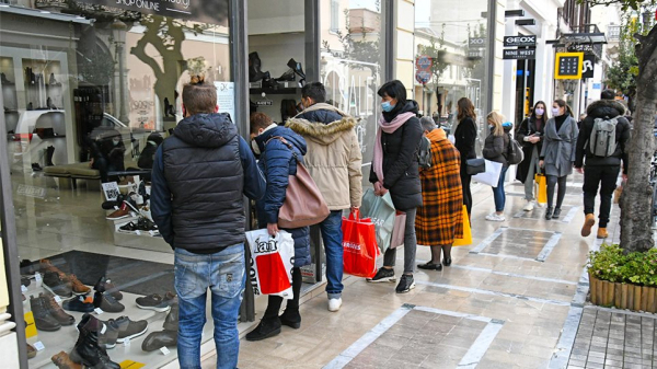Μείωση 0,4% σημείωσε ο όγκος των πωλήσεων στο λιανικό εμπόριο το Μάιο