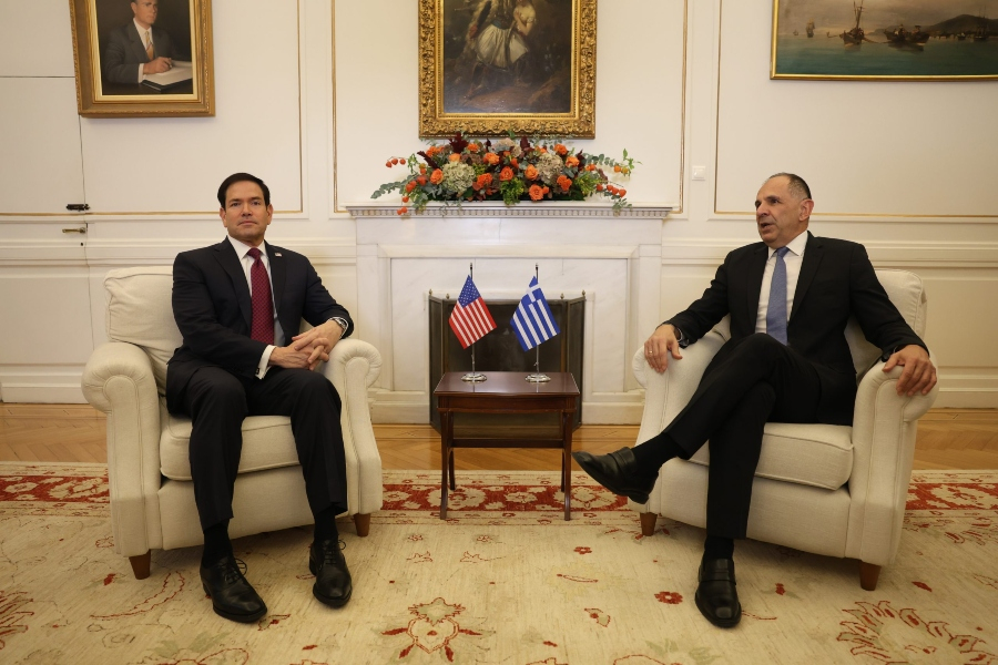Ρούμπιο: Πυλώνας σταθερότητας και απαραίτητος σύμμαχος η Ελλάδα - Συνάντηση με Γεραπετρίτη