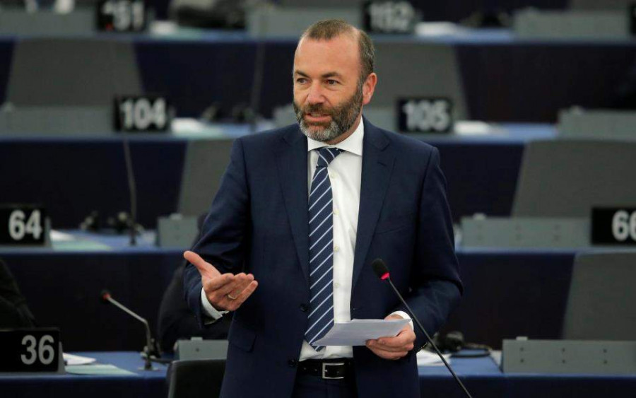 Βέμπερ: Ψευδαίσθηση η ένταξη της Τουρκίας στην ΕΕ - Όχι βεβιασμένες παραχωρήσεις προς την Άγκυρα