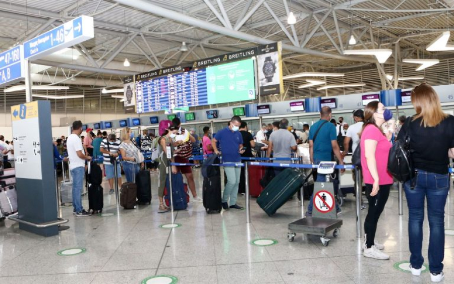 Η καλύτερη επίδοση στην Ευρώπη για τα ελληνικά αεροδρόμια τον Αύγουστο