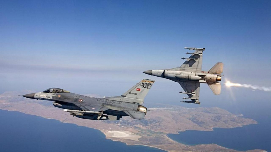 Νέες υπερπτήσεις τουρκικών μαχητικών πάνω από ελληνικά νησιά