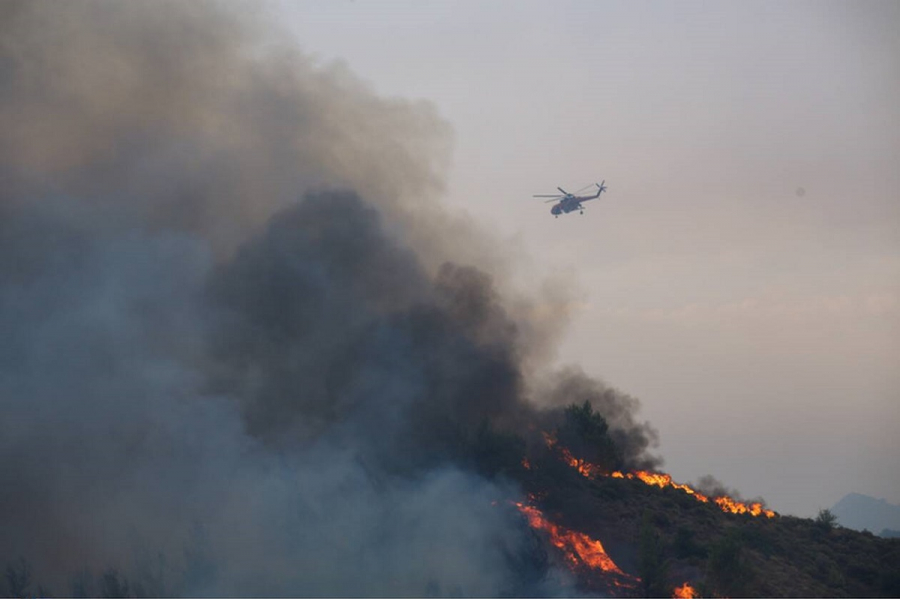 Μήνυμα από το 112 για τον μεγάλο κίνδυνο πυρκαγιάς σε Αττική και Εύβοια την Κυριακή