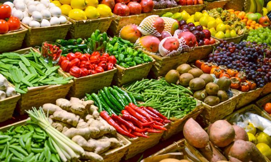 Αύξηση 14,32% στις εισαγωγές νωπών φρούτων και λαχανικών στο εννεάμηνο