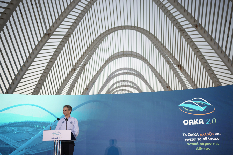 Μητσοτάκης: Το Ολυμπιακό Κέντρο μετατρέπεται σε Ολυμπιακό Πάρκο της Αθήνας