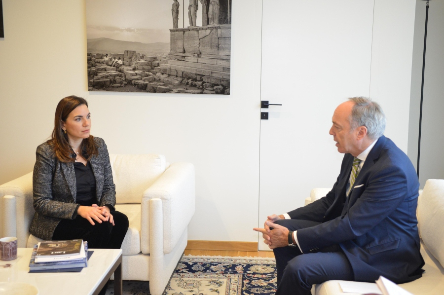 Υπουργείο Τουρισμού: Συνάντηση με τον Πρέσβη του Λουξεμβούργου για την ενίσχυση της διμερούς τουριστικής συνεργασίας