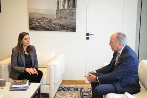 Υπουργείο Τουρισμού: Συνάντηση με τον Πρέσβη του Λουξεμβούργου για την ενίσχυση της διμερούς τουριστικής συνεργασίας