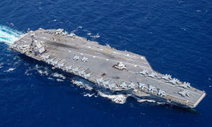 Στη Σούδα το Αμερικανικό αεροπλανοφόρο «USS Gerald Ford»