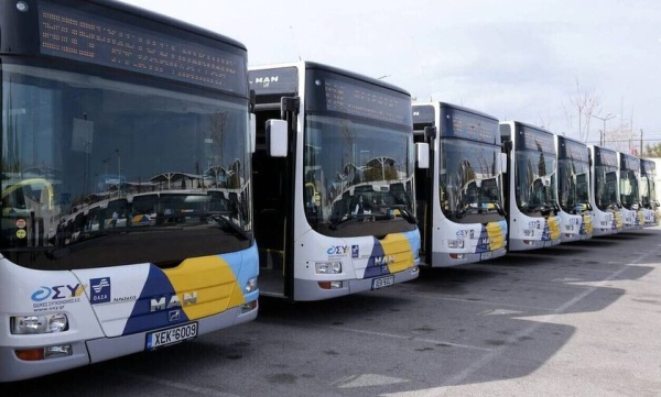 Στάση εργασίας την Τρίτη 4 Απριλίου σε λεωφορεία και τρόλεϊ