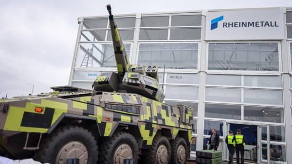 Η Rheinmetall εγκαινιάζει το μεγαλύτερο εργοστάσιο πυρομαχικών στην Ευρώπη