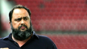 Ο ιδιοκτήτης της ΠΑΕ Ολυμπιακός Βαγγέλης Μαρινάκης.