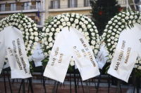 Παρουσία του πρωθυπουργού Κυρ. Μητσοτάκη και σε κλίμα οδύνης η εξόδιος ακολουθία για τον αστυνομικό Γ. Λυγγερίδη