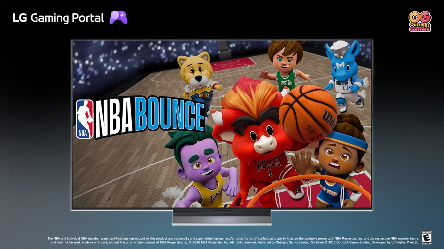 Συνεργασία LG, Outright Games και Blacknut για την κυκλοφορία του NBA Bounce