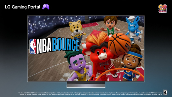 Συνεργασία LG, Outright Games και Blacknut για την κυκλοφορία του NBA Bounce