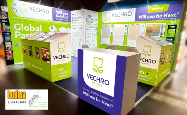 Η VECHRO στο διεθνές προσκήνιο της BUDMA 2025
