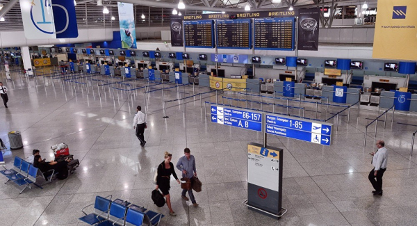 Οριακή άνοδος 0,4% των διεθνών αεροπορικών αφίξεων στο 11μηνο, έναντι του 2019