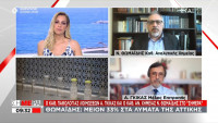 Θωμαϊδης: Μείον 33% το ιικό φορτίο στα λύματα της Αττικής (vid)
