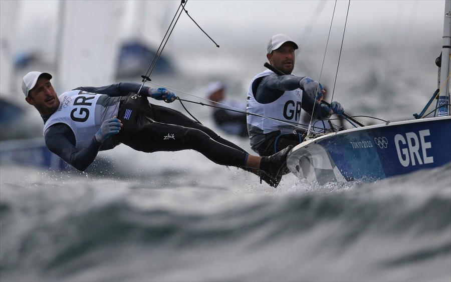 Ολυμπιακοί Αγώνες: Στην 4η θέση της γενικής οι Μάντης - Καγιαλής