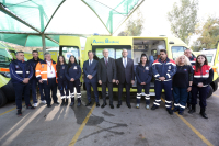 Παραδόθηκαν 10 νέα ασθενοφόρα στο ΕΚΑΒ