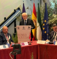 Ο Γιάννης Ανδριανός στις εργασίες του Διεθνούς Συμβουλίου Ελιάς στην Κόρδοβα