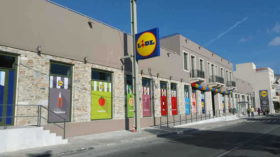 Εκσυγχρονισμένο κατάστημα Lidl στη Σύρο, επένδυση 3,5 εκατ. ευρώ